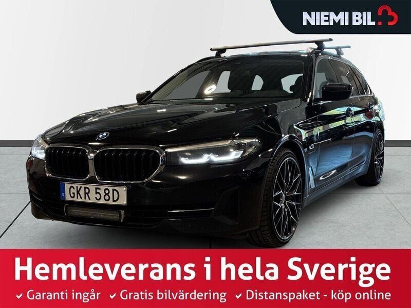 Svart Begagnad 2022 BMW 530e Kombi | 289 900 kr (Superpris) - Bild 1/3