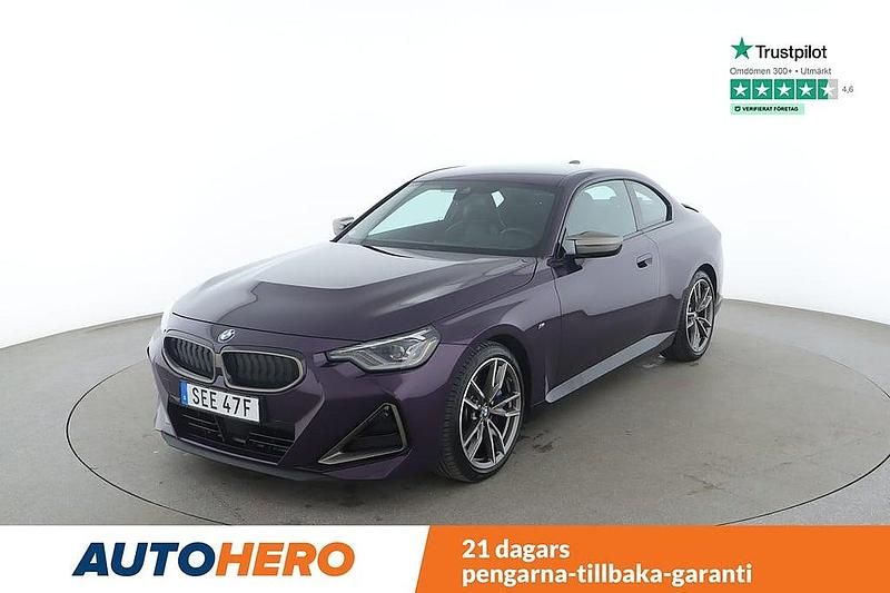 Lila Begagnad 2021 BMW M240 M Sport Sportkupé | 508 000 kr - Bild 1/4