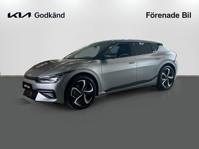 Grå Begagnad 2023 Kia EV6 4 SUV | 469 000 kr (Marknadspris) - Bild 1/4