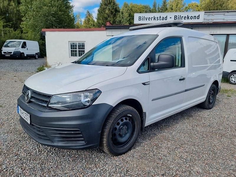 Begagnad VW Caddy Maxi 102 HK (75 kW) 2017 Vit Minibuss