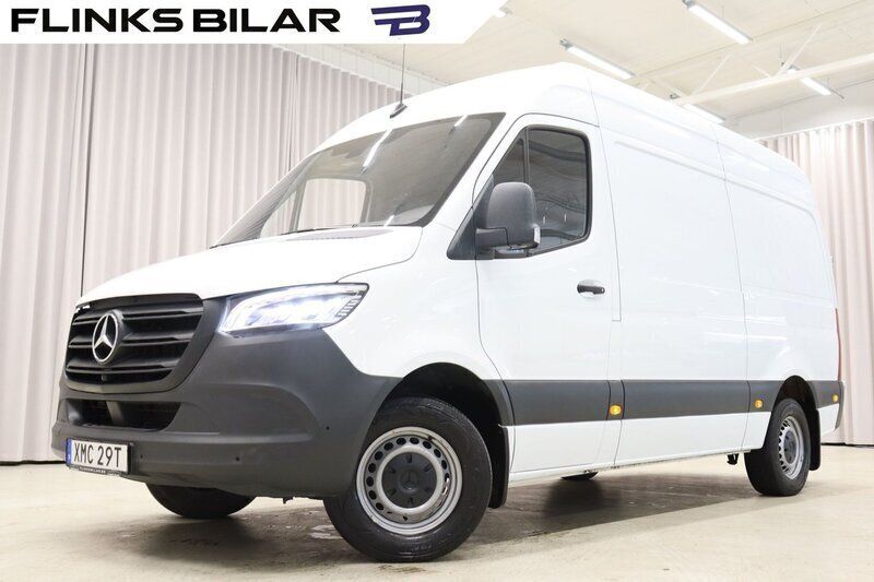 Vit Begagnad 2021 Mercedes Sprinter Van | 439 900 kr (Marknadspris) - Bild 1/4