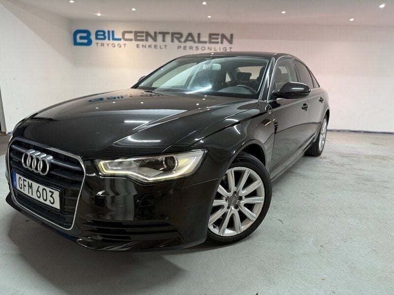 Svart Begagnad 2011 Audi A6 Comfort Sedan | 119 900 kr (Bra pris) - Bild 1/4