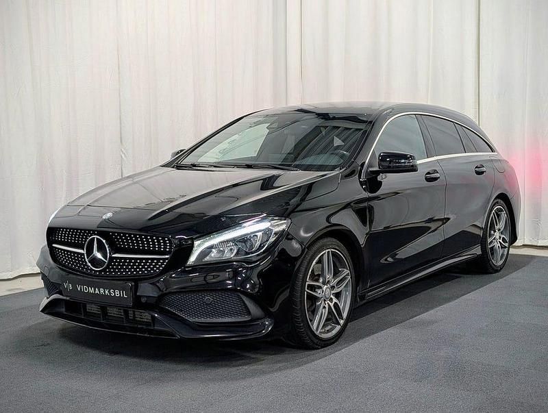 Svart Begagnad 2016 Mercedes CLA220 Shooting Brake AMG Kombi | 189 900 kr (Marknadspris) - Bild 1/4