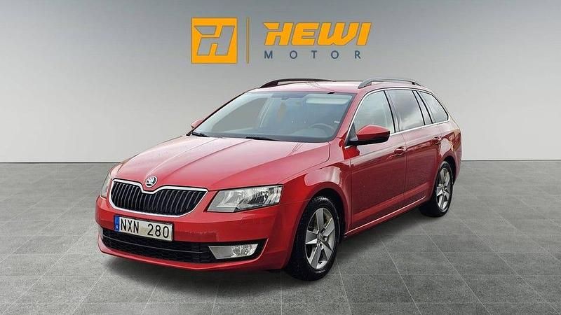Röd Begagnad 2013 Skoda Octavia Ambition Kombi | 69 900 kr (Bra pris) - Bild 1/4