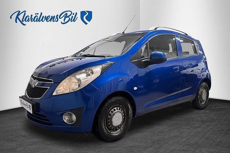 Begagnad Chevrolet Spark 68 HK (50 kW) 2012 Blå Halvkombi