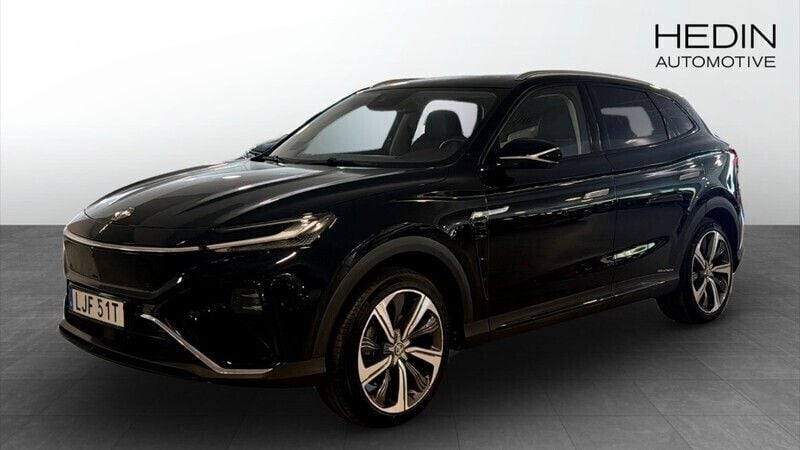 Svart (black) Begagnad 2022 MG Marvel R Performance SUV | 309 900 kr (Superpris) - Bild 1/4
