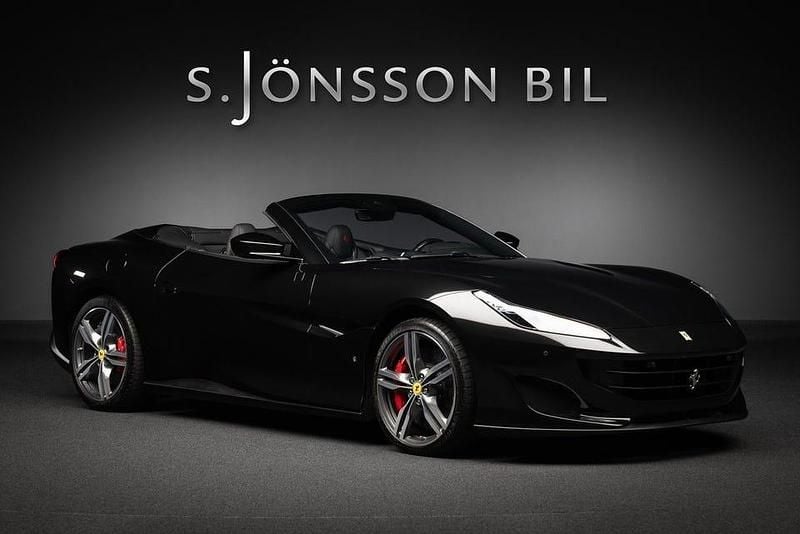 Svart (nero daytona metallic) Begagnad 2020 Ferrari Portofino Cab | 2 249 000 kr - Bild 1/4