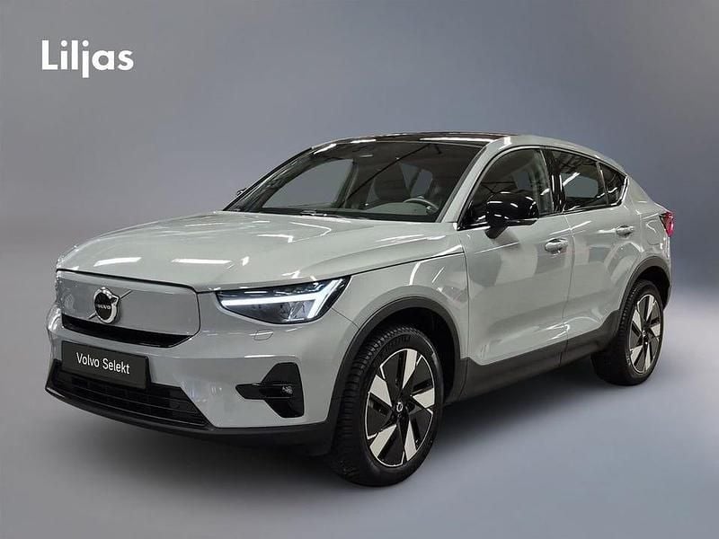 Begagnad Volvo EC40 Plus 188 kW (256 HK) 2023 Grå SUV