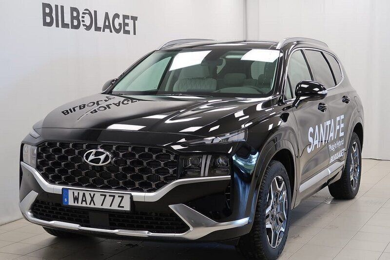 Svart Begagnad 2023 Hyundai Santa Fe Advanced SUV | 499 800 kr (Marknadspris) - Bild 1/4