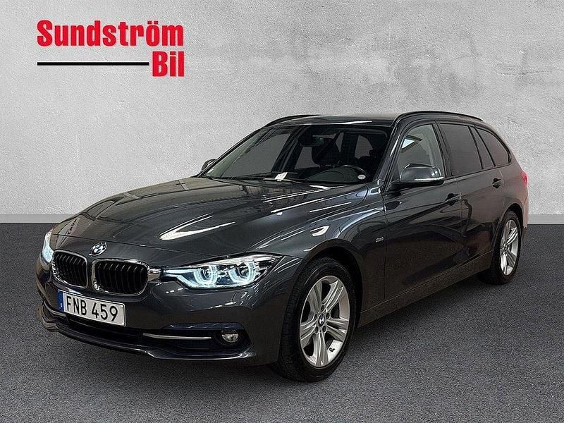 Begagnad BMW 320 Sport Line 191 HK (140 kW) 2017 Grå Kombi