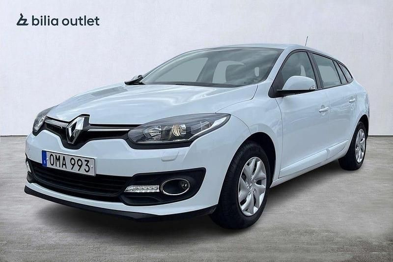 Vit Begagnad 2015 Renault Mégane GrandTour Kombi | 99 900 kr - Bild 1/3