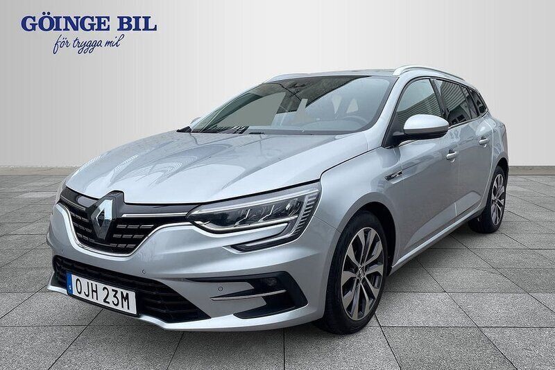 Grå Begagnad 2023 Renault Mégane GrandTour Techno Kombi | 229 000 kr (Marknadspris) - Bild 1/3
