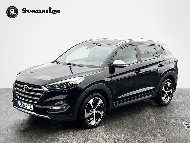 Svart Begagnad 2017 Hyundai Tucson SUV | 199 900 kr (Marknadspris) - Bild 1/4