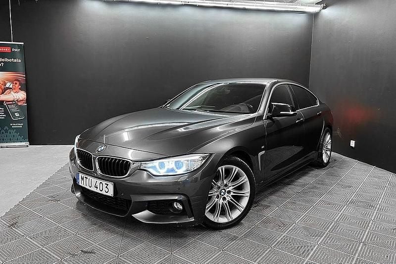 Begagnad BMW 420 M Sport 190 HK (139 kW) 2015 Grå Sportkupé