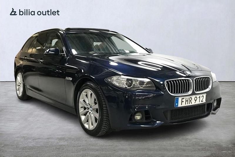 Begagnad BMW 530 258 HK (189 kW) 2014 Blå Kombi