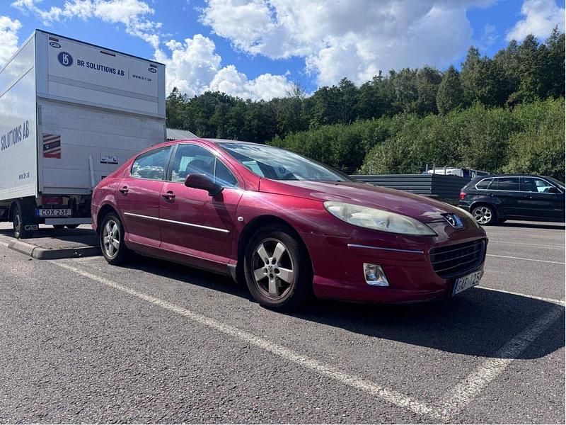 Röd Begagnad 2008 Peugeot 407 Sedan | 12 500 kr (Marknadspris) - Bild 1/4