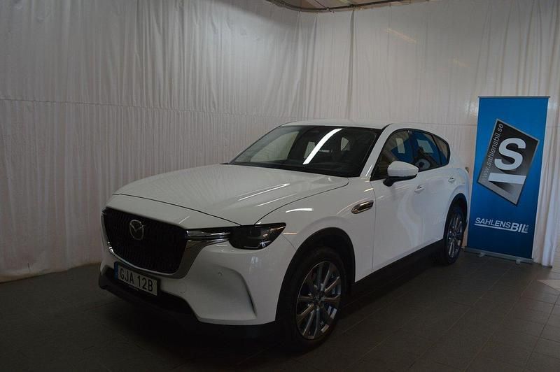 Vit Begagnad 2022 Mazda CX-60 SUV | 398 000 kr (Marknadspris) - Bild 1/4