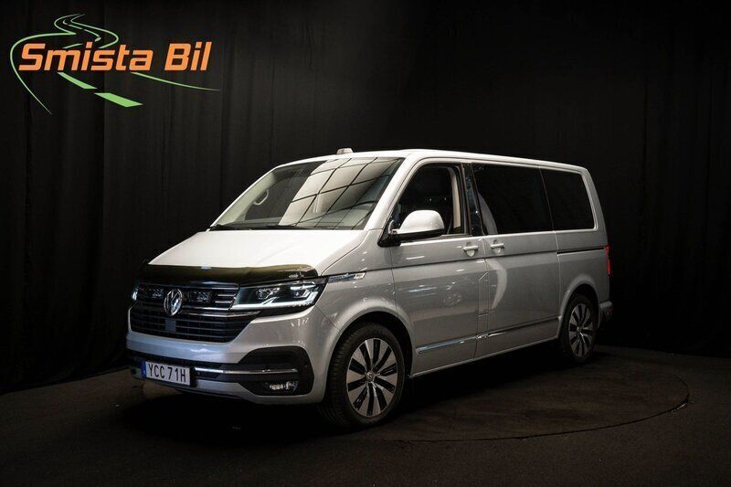 Silver Begagnad 2021 VW Multivan Highline Minibuss | 574 900 kr - Bild 1/4