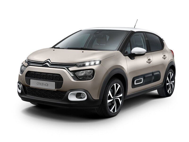 Grå Ny 2024 Citroën C3 PureTech Halvkombi | 249 700 kr - Bild 1/1