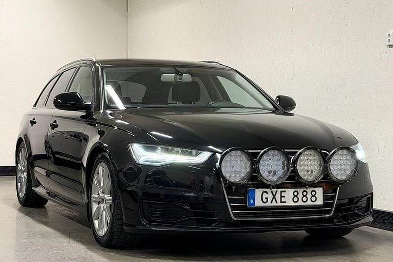 Begagnad Audi A6 Sport 218 HK (160 kW) 2015 Svart Kombi