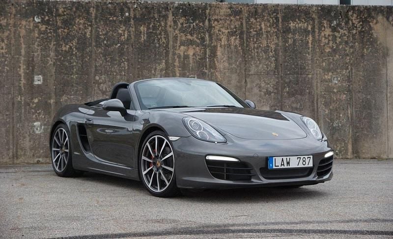 Mörkgrå Begagnad 2013 Porsche Boxster S Cab | 599 900 kr - Bild 1/4