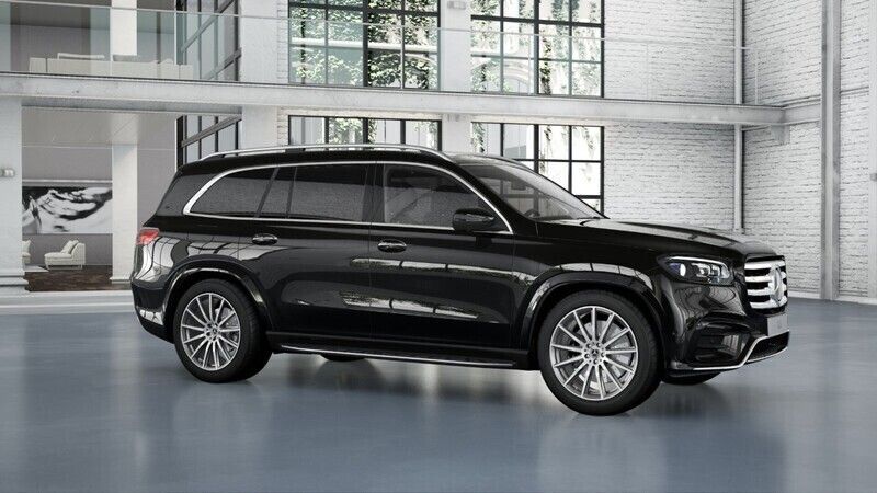 Svart Ny 2025 Mercedes GLS450 AMG Line Premium Plus SUV | 1 308 500 kr - Bild 1/4