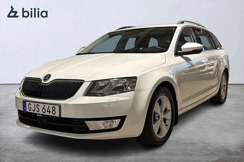 Begagnad Skoda Octavia 110 HK (80 kW) 2016 Vit Kombi