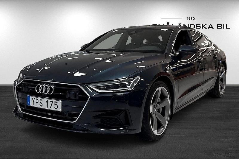 Röd Begagnad 2019 Audi A7 Sportback Halvkombi | 459 000 kr - Bild 1/4