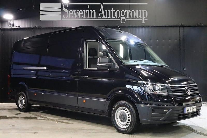 Svart Begagnad 2018 VW Crafter Van | 259 000 kr (Marknadspris) - Bild 1/4