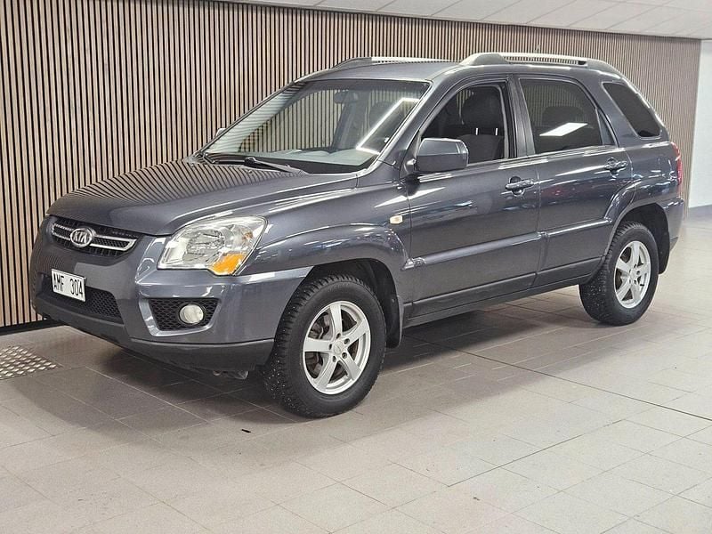 Grå Begagnad 2010 Kia Sportage 4 SUV | 64 700 kr - Bild 1/4