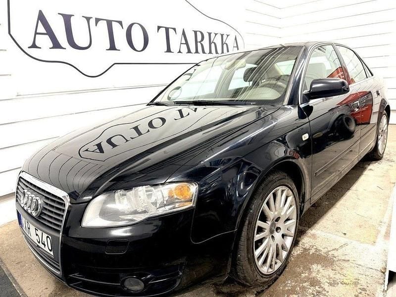 Svart Begagnad 2006 Audi A4 Comfort Sedan | 49 900 kr (Marknadspris) - Bild 1/4