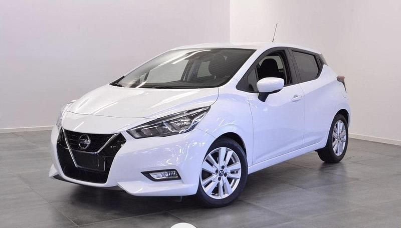 Vit Begagnad 2019 Nissan Micra Halvkombi | 129 000 kr (Superpris) - Bild 1/4