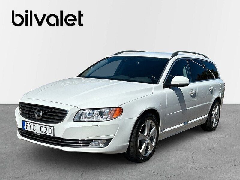 Vit Begagnad 2013 Volvo V70 Momentum Kombi | 119 900 kr (Lite dyr) - Bild 1/4
