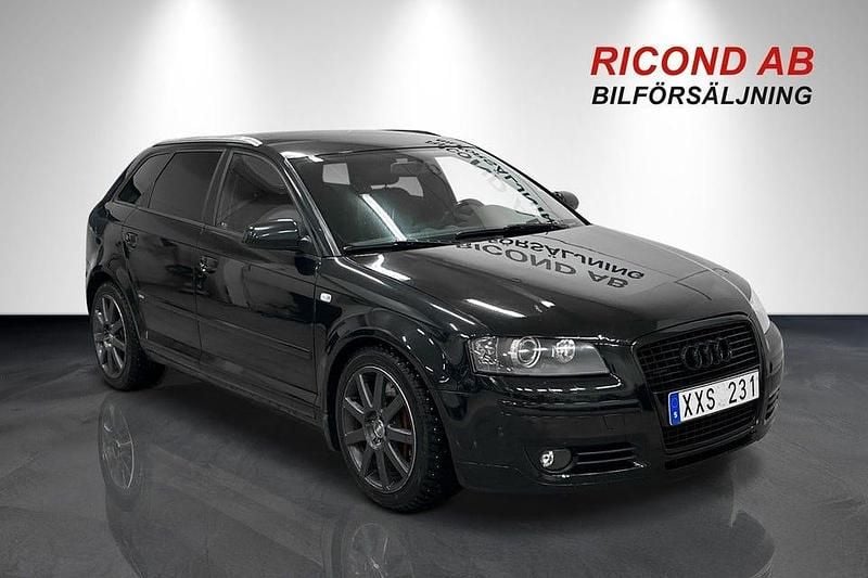 Svart Begagnad 2006 Audi A3 S-Line | 79 900 kr (Lite dyr) - Bild 1/4