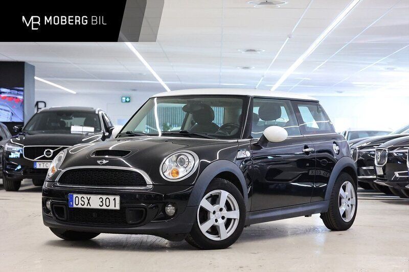 Svart Begagnad 2011 Mini Cooper S Chili Halvkombi | 129 900 kr (Marknadspris) - Bild 1/3