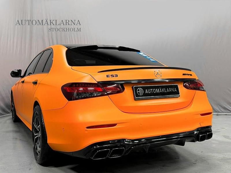 Begagnad Mercedes E220 AMG 194 HK (142 kW) 2021 Svart Sedan