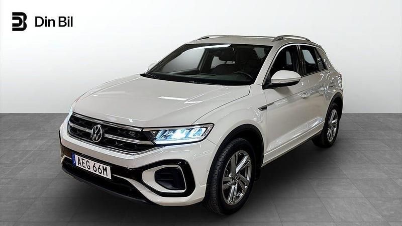 Ljusgrå Begagnad 2024 VW T-Roc R-line SUV | 369 900 kr (Lite dyr) - Bild 1/4