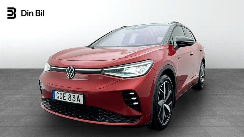 Mörkröd Begagnad 2023 VW ID.4 GTX SUV | 449 900 kr (Lite dyr) - Bild 1/4