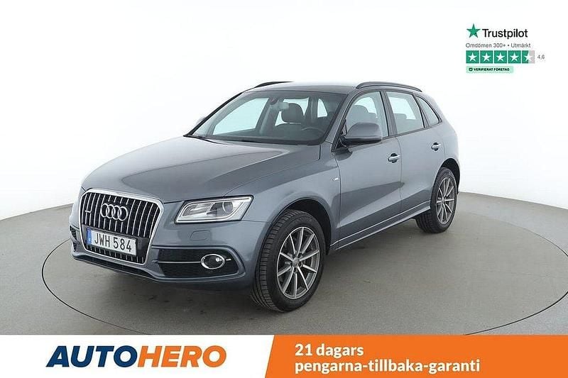 Grå Begagnad 2015 Audi Q5 S-Line SUV | 169 000 kr (Marknadspris) - Bild 1/4