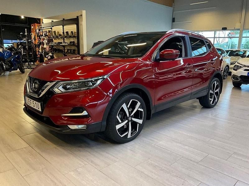 Röd Begagnad 2019 Nissan Qashqai Pack SUV | 218 000 kr (Marknadspris) - Bild 1/4