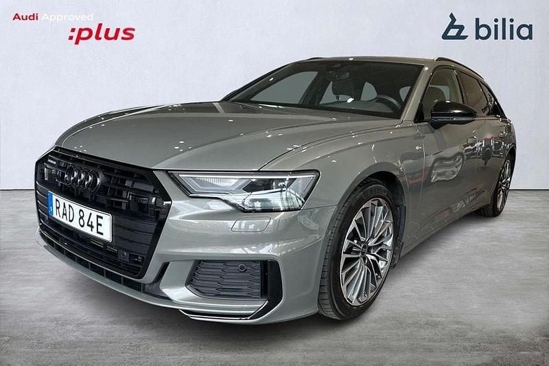 Grå (chronosgrå metallic) Begagnad 2022 Audi A6 S-Line Kombi | 469 000 kr (Marknadspris) - Bild 1/3