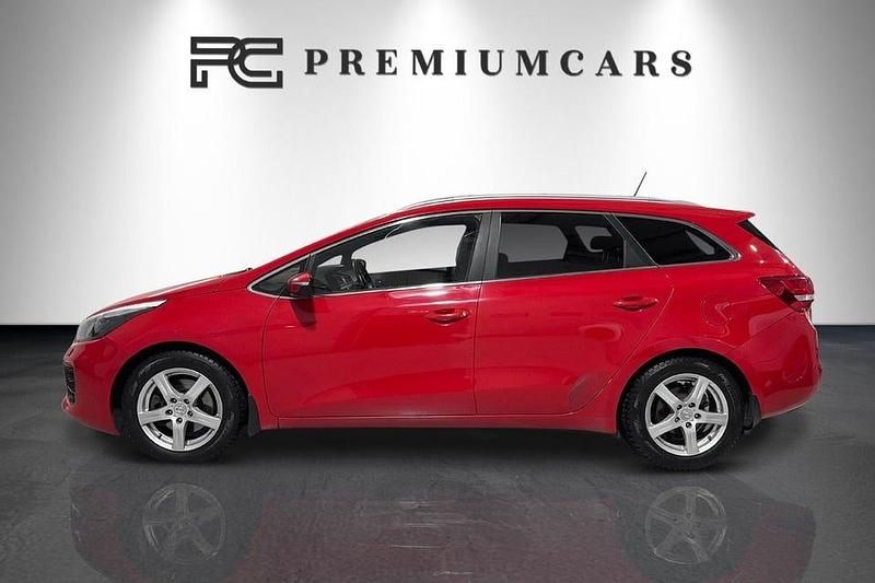 Begagnad Kia Ceed Sportswagon GT-Line 136 HK (100 kW) 2016 Röd Kombi