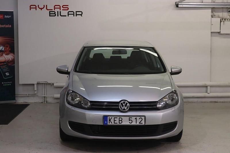 Begagnad VW Golf VI 122 HK (89 kW) 2010 Silver Halvkombi