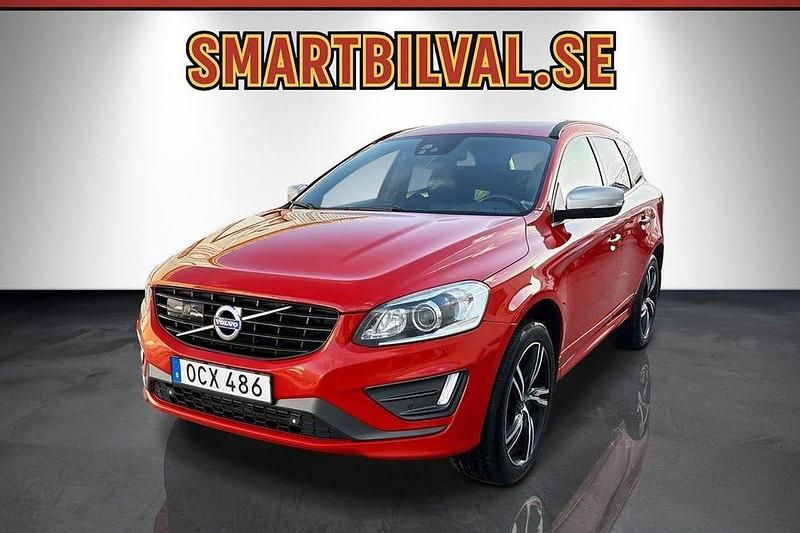Röd Begagnad 2016 Volvo XC60 R-Design SUV | 159 900 kr (Dyr) - Bild 1/4