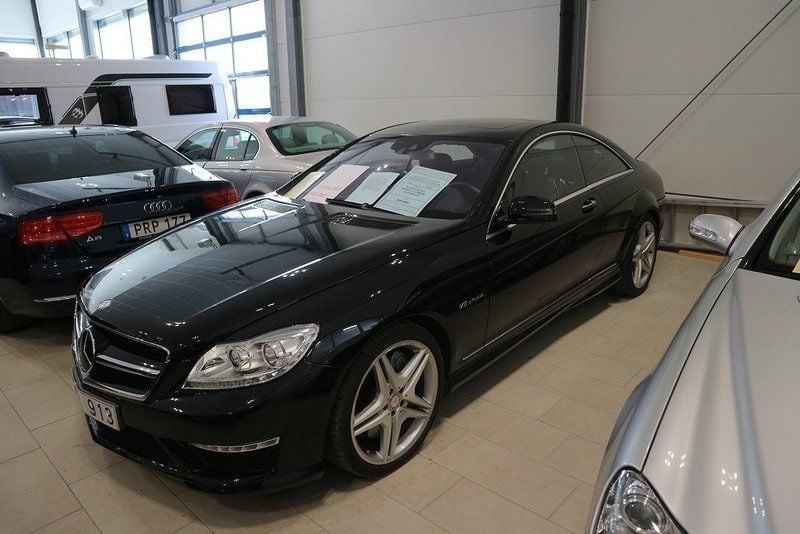 Svart Begagnad 2010 Mercedes CL63 AMG AMG Sportkupé | 645 000 kr - Bild 1/4
