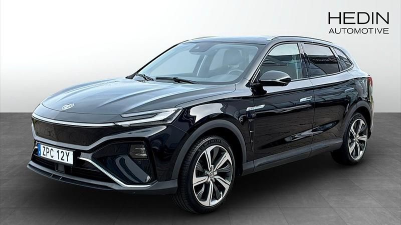 Svart (black) Begagnad 2022 MG Marvel R Luxury SUV | 279 900 kr - Bild 1/4