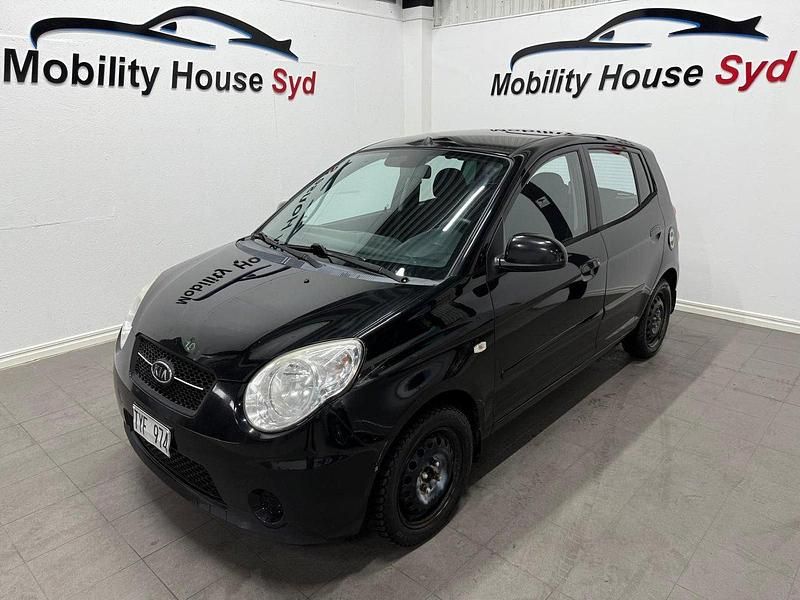 Svart Begagnad 2009 Kia Picanto 4 Halvkombi | 14 900 kr (Marknadspris) - Bild 1/3