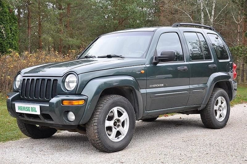 Grön Begagnad 2001 Jeep Cherokee SUV | 79 500 kr - Bild 1/4