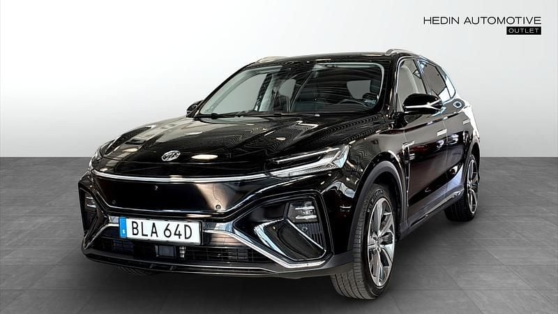 Svart (black) Begagnad 2021 MG Marvel R Luxury SUV | 262 900 kr - Bild 1/4