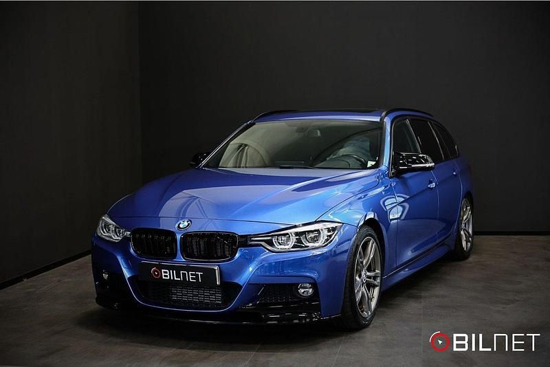 Blå Begagnad 2017 BMW 320 M Sport Kombi | 249 900 kr (Dyr) - Bild 1/3